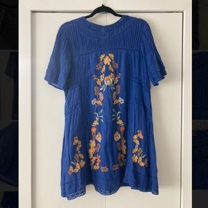 Free people embroidered dress